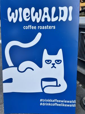 The coolest logo ever  at WIEWALDI in Cologne