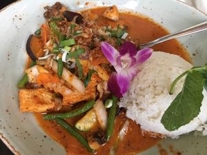 Amazing vegan curry   at Noodle1 in Stuttgart