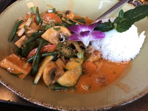 Lovely curry  at Noodle1 in Stuttgart