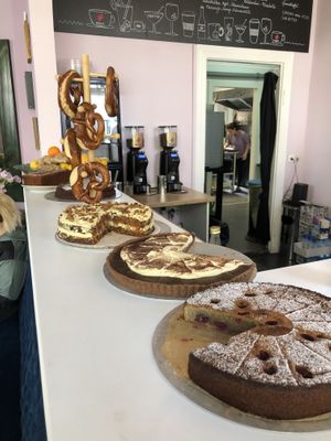 Cakes (attention! Usually only one vegan option!)  at Zimt und Zucker by Kata in Stuttgart