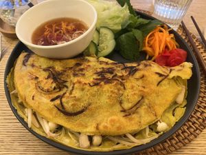 Vietnamese crepe  at Conscience - Vietnam in Paris in Paris