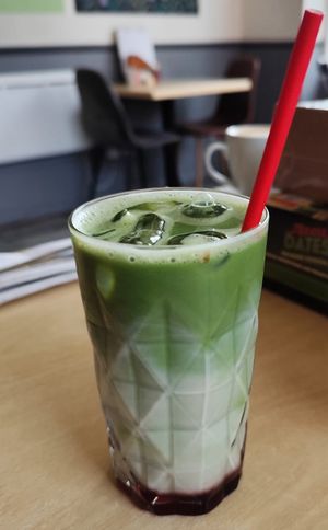 Matcha Tea   at The Kiwi Coffee House in Retford