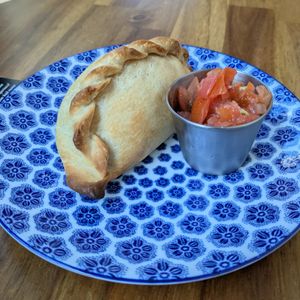 Vegetarian empanadas at Tango Street Food in County Kerry