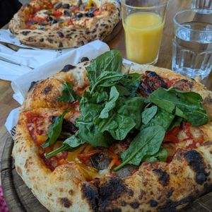 vegan Veggie Signature pizza at Tango Street Food in County Kerry