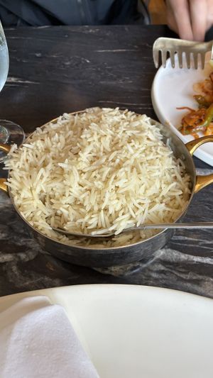 Basmati ricee  at Haveli Indian Restaurant in Arlington