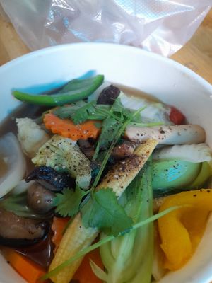 Hu Tiệu xao chay at The Rice in Ho Chi Minh City