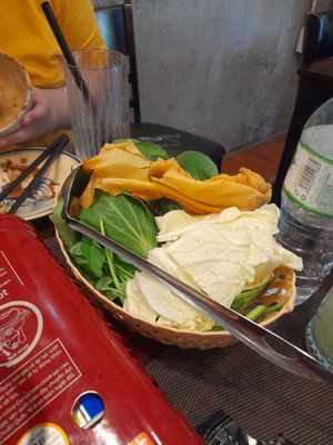 Vegan hotpot at NGÕ CHAY VEGETARIAN in Ho Chi Minh City