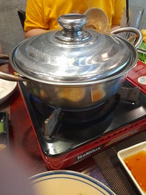 Vegan hotpot at NGÕ CHAY VEGETARIAN in Ho Chi Minh City