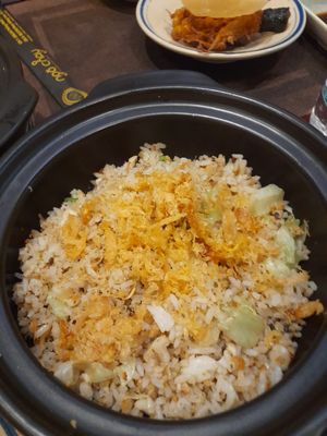 Vegan fried rice at NGÕ CHAY VEGETARIAN in Ho Chi Minh City