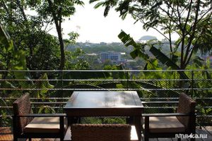 Fantastic view at Santosa Vegan Restaurant in Phuket