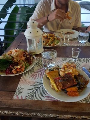 Such a crazy variety ! at Santosa Vegan Restaurant in Phuket