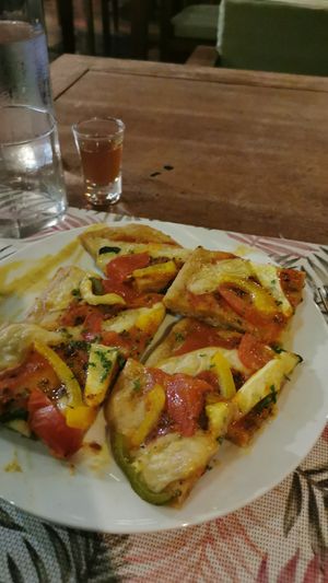 Buffet at Santosa Vegan Restaurant in Phuket