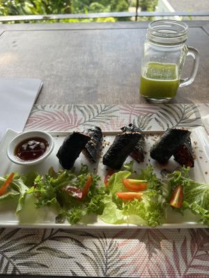 Rolls   at Santosa Vegan Restaurant in Phuket