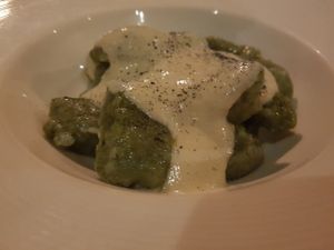 Gnocchi  at Santosa Vegan Restaurant in Phuket