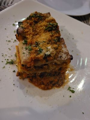 Lasagna at Santosa Vegan Restaurant in Phuket