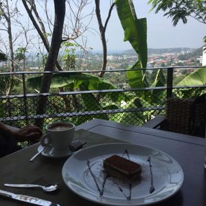 view at Santosa Vegan Restaurant in Phuket