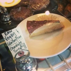 Raw + Vegan Chocolate Torte at Lamplighter - Morris St in Richmond