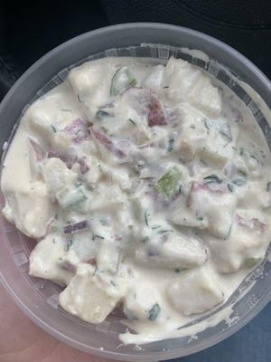 Potato salad at Lamplighter - Morris St in Richmond