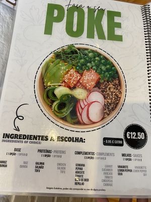 Not much choice but a healthy option   at A Travessa in Santa Maria