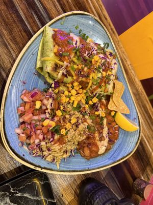 Vegan quesadillas   at Hecho En Mexico in Altona