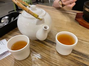 有机蜂蜜红枣茶 
很好喝😋 at Nature Cafe - Boon Lay Way in West Singapore