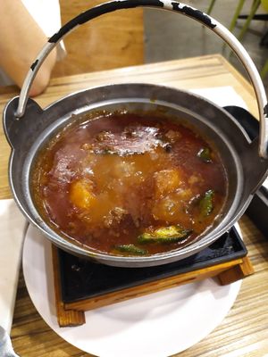 Curry Mock Beef at Nature Cafe - Boon Lay Way in West Singapore