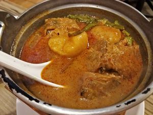 Claypot curry fish with rice at Nature Cafe - Boon Lay Way in West Singapore