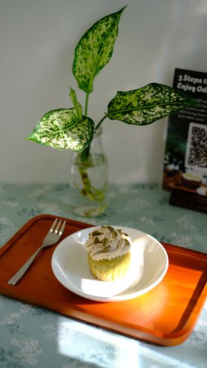 Avocado muffin 😘 at Odabia - Vegan Café & Desserts in Da Nang