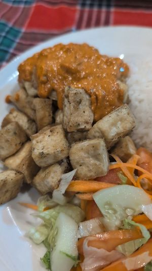  at Amazing Vegan Food in Vang Vieng
