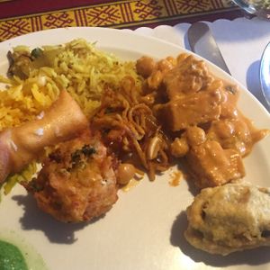 second serving - trying to fit everything I can in my stomach at The Kathmandu - 700 E in Salt Lake City