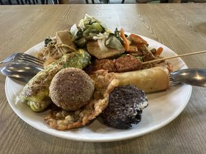   at Warung Goa Vegetarian in Ubud