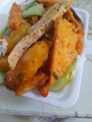 My take away com chay. at Cơm chay Tịnh Tâm in Ho Chi Minh City