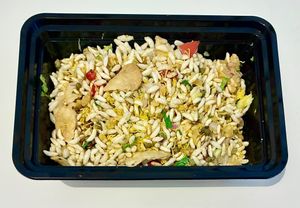 Bhel puri at Mohan Bhog Restaurant in Dubai