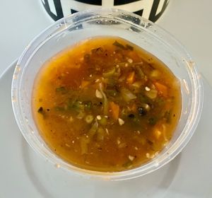 Hot and sour soup  at Mohan Bhog Restaurant in Dubai