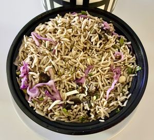 Mushroom and sweetcorn rice  at Mohan Bhog Restaurant in Dubai