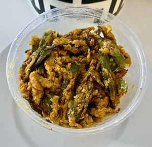 Bhindi fry  at Mohan Bhog Restaurant in Dubai
