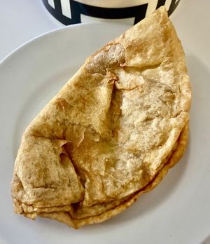 Puri Bhaji at Mohan Bhog Restaurant in Dubai