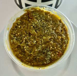 Baingan Ka Bharta at Mohan Bhog Restaurant in Dubai
