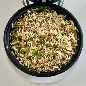 Chilli Garlic Rice at Mohan Bhog Restaurant in Dubai