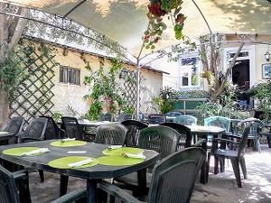 garden at Hare Krishna in Lisbon