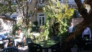 Garden at Hare Krishna in Lisbon