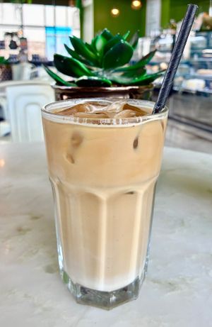 Iced oat latte  at The Lime Tree Cafe & Kitchen - Al Qudra   in Dubai