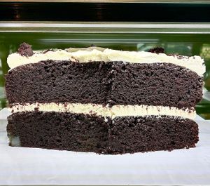 Chocolate cake at The Lime Tree Cafe & Kitchen - Al Qudra   in Dubai