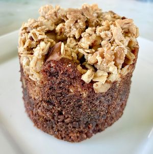Spiced apple and walnut cake  at The Lime Tree Cafe & Kitchen - Al Qudra   in Dubai