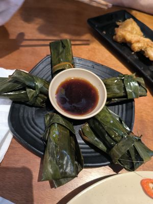 Tapioca dumplings at Tâm Vegan in Hue