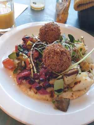 Flatbread at Planted Community Cafe, Refillery and Hub in Cheltenham