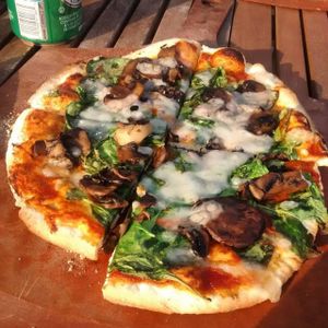 Vegan pizza at Piez Bistro in Dartmouth