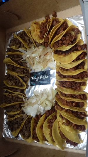 TACO ROSCA at La Oveja Verde in Monterrey