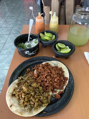 More tacos! at La Oveja Verde in Monterrey