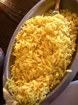 basmati rice at Curry Express  in Belgrade